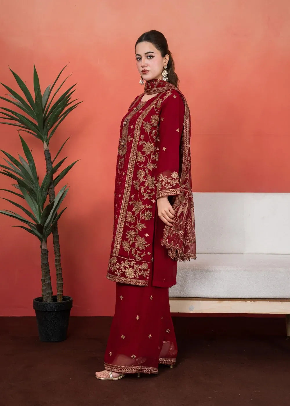 Mahro Chiffon Marron