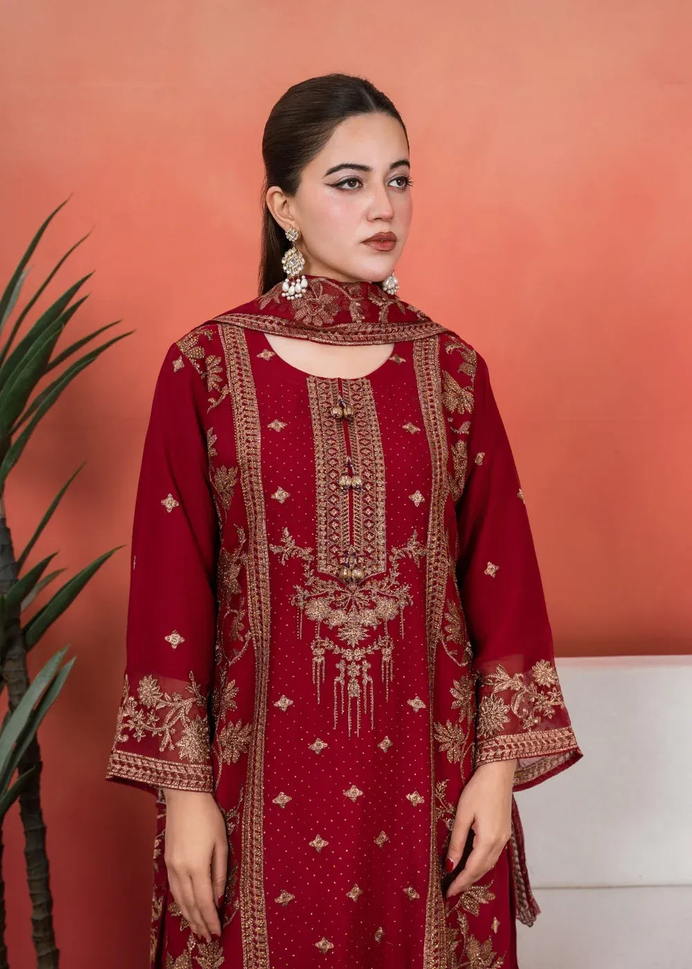 Mahro Chiffon Marron