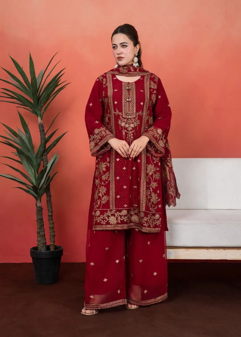 Mahro Chiffon Marron