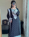 Ronaq-e-Mehfil Black Farshi Gharara